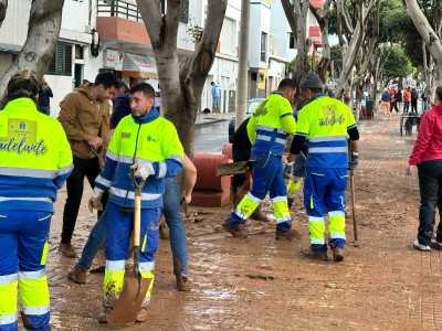 Telde agradece a los cuerpos de seguridad, trabajadores municipales y voluntarios su labor para recuperar la normalidad tras las lluvias