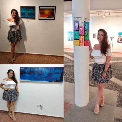 La artista ingeniense Nely Torres nos invita a descubrir su alma en su primera exposición individual