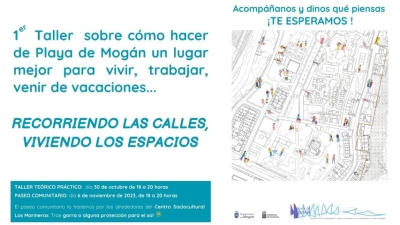 El Ayuntamiento organiza un taller para contribuir a la redacción del Plan de Modernización de Playa de Mogán