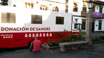 Una unidad móvil de donación de sangre, activa hasta mañana en Moya