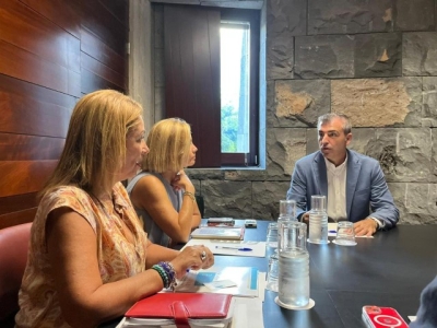 Las mujeres empresarias presentan al vicepresidente de Canarias su programa formativo para directivas