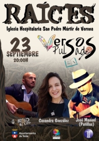 La música y la literatura se fusionan este viernes en Telde en ‘Raíces. Versos pulsados’