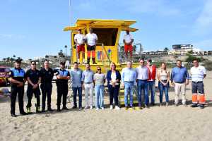 San Bartolomé de Tirajana inicia la renovación de las torretas de vigilancia de sus playas