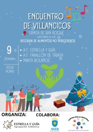 La Ermita de San Roque acoge este viernes el tradicional Encuentro Solidario de Villancicos de la Agrupación Folklórica Estrella y Guía y posterior Pasacalles navideño