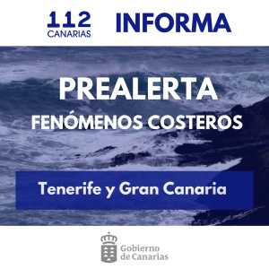 El Gobierno declara la situación de prealerta por fenómenos costeros en Tenerife y Gran Canaria