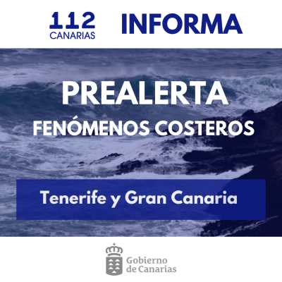 El Gobierno declara la situación de prealerta por fenómenos costeros en Tenerife y Gran Canaria