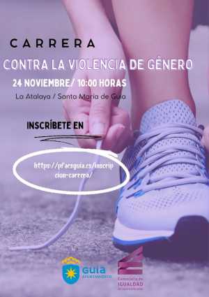 La Concejalía de Igualdad convoca a la participación en la carrera del domingo 24 por el Día Internacional de la Eliminación de la Violencia contra la Mujer