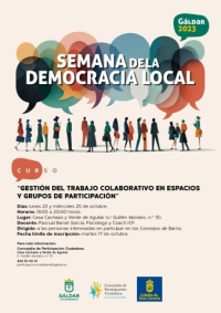 Participación Ciudadana organiza un curso de gestión del trabajo colaborativo