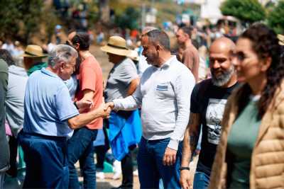 San Antonio comienza por todo lo alto en la Villa de Moya