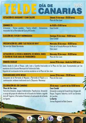 Programa de actos Día de Canarias en Telde