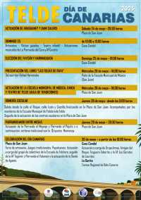 Programa de actos Día de Canarias en Telde