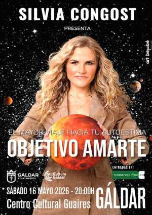 Silvia Congost presenta en Gáldar ‘Objetivo amarte’, un viaje transformador hacia la autoestima