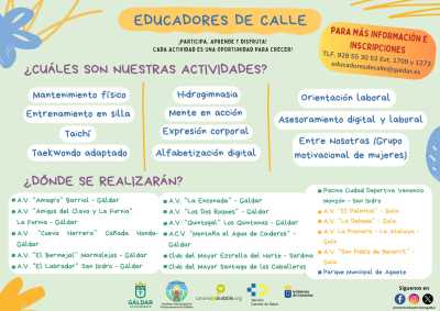 Comienzan las actividades del programa de Educadores de Calle