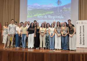 La Gerencia de Servicios Sanitarios de Lanzarote da la bienvenida a 23 nuevos residentes de Medicina y Enfermería