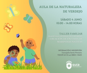 Últimas plazas para el taller familiar de creación de un oasis de mariposas junto al Aula de la Naturaleza de Verdejo, en Guía