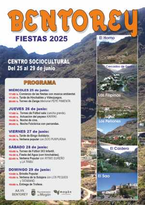 El Horno acoge las Fiestas de  Bentorey del 25 al 29 de junio