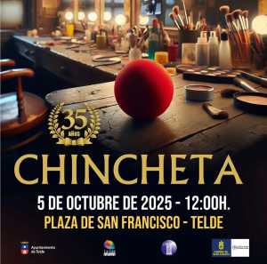 La plaza de San Francisco acoge el 35º aniversario del payaso Chincheta