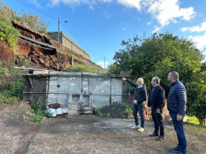 El Ayuntamiento de Guía actuará de urgencia en el arreglo de la carretera de Hoya del Pedregal