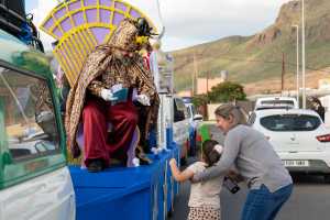 Gáldar inicia los recorridos de la cabalgata de Pajes Reales por los barrios del municipio