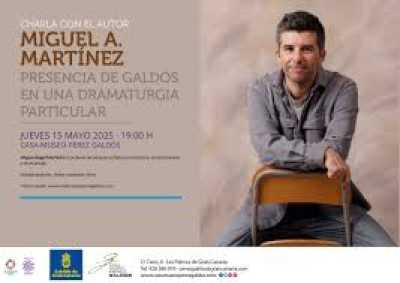 Miguel Ángel Martínez desvela la huella de Galdós en su propia dramaturgia