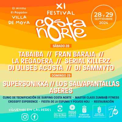 La Villa de Moya se prepara para la celebración del XI Festival Costa Norte