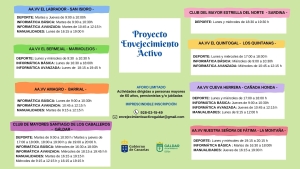 Gáldar retoma el proyecto &#039;Envejecimiento Activo&#039; en los Clubes del Mayor y Asociaciones de Vecinos del municipio