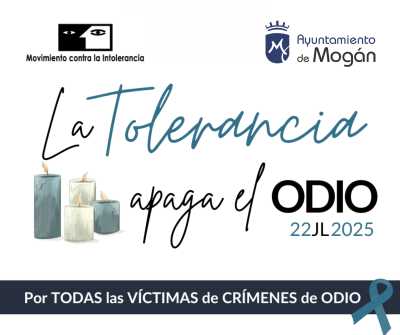 Mogán se adhiere a la campaña  &#039;La tolerancia apaga el odio&#039;