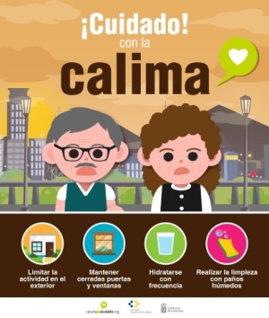 Sanidad recomienda a las personas más sensibles tomar precauciones ante la presencia de calima