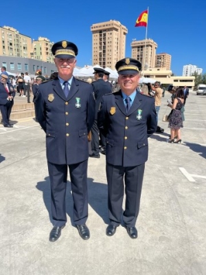 Félix Ramos González y José Florido Sánchez reciben la Cruz del Mérito de la Guardia Civil con distintivo blanco