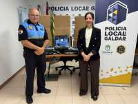 La Policía Local de Gáldar recibe una nueva entrega de uniformidad reglamentaria