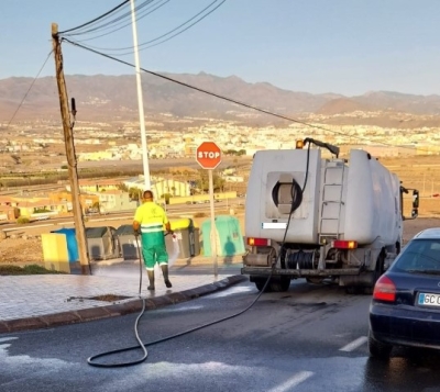 Lomo Taliarte recibe su primera limpieza de choque