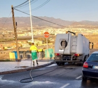 Lomo Taliarte recibe su primera limpieza de choque