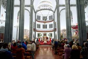 Las condiciones climatológicas impiden que la patrona de la Villa de Moya salga en procesión