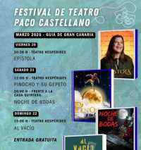 Guía levanta el telón al Festival de Teatro Paco Castellano
