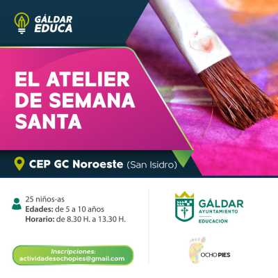 Gáldar pone en marcha ‘El Atelier de Semana Santa’ para favorecer la conciliación familiar