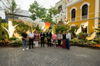 Las calles del casco histórico ya lucen su primavera con el inicio de la tercera edición de &#039;Gáldar en Flor&#039;