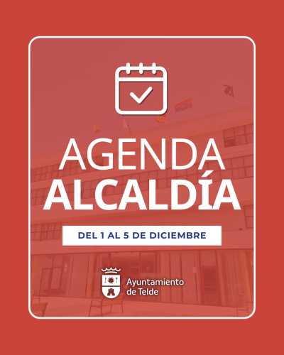 Agenda semanal del alcalde de Telde