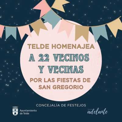 Las Fiestas de San Gregorio recordarán a 22 de sus vecinos y vecinas más populares