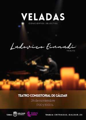 ‘Veladas’ presenta este domingo su espectáculo &#039;Tributo a Ludovico Einaudi&#039; en el Teatro Consistorial