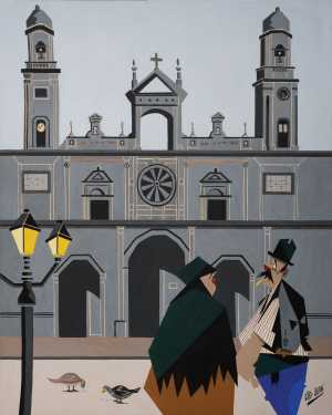 ‘Caricaturas’, el libro que aglutina la obra de una vida del viñetista canario Eduardo Millares Sall ‘Cho- Juaá’