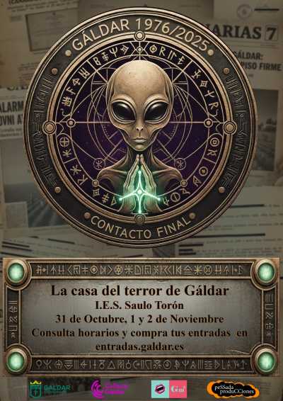 La Casa del Terror de Gáldar vuelve al IES Saulo Torón del 31 de octubre al 2 de noviembre