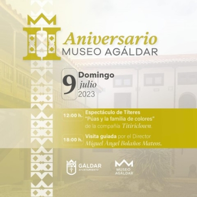 El Museo Agáldar ofrece una visita guiada y un espectáculo de títeres este domingo por su segundo aniversario