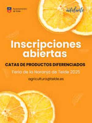Telde abre el plazo de inscripción para participar en las catas de productos diferenciados de la Feria de la Naranja 2025