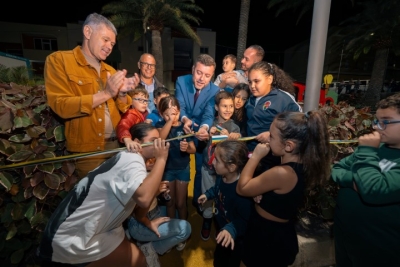 Barrial ya cuenta con un parque infantil renovado y ampliado