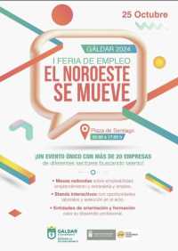 El Ayuntamiento de Guía participa en la I Feria de Empleo ‘El Noroeste se mueve’