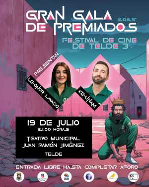Todo listo para la Gran Gala del 3º Festival de Cine de Telde