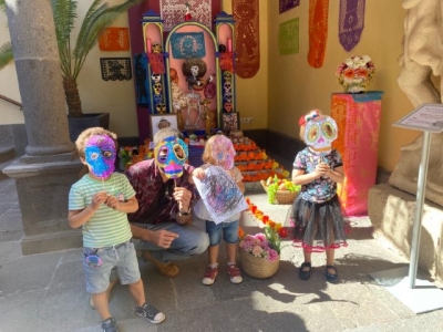 La Casa de Colón difunde la tradición del Día de Muertos con talleres escolares y familiares