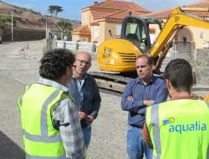 Corte del agua de abasto en la Urbanización Los Sauces para conectar las acometidas domiciliarias y la puesta en servicio de la renovada red de tuberías