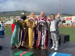 La ilusión de los Reyes toma tierra