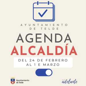 Agenda semanal del alcalde de Telde